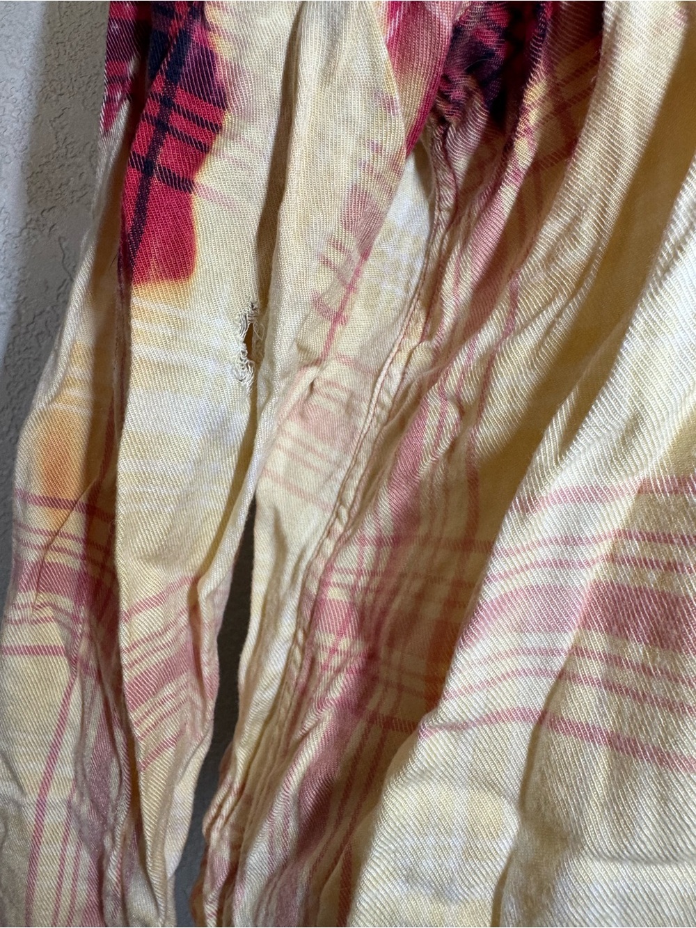 Universal Thread Bleached & Distressed Button Down L - Picture 8 of 9